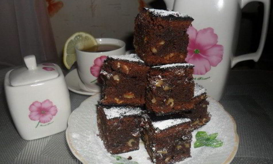 Рецепт брауни с орехами