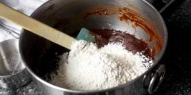 браунис соленой карамелью