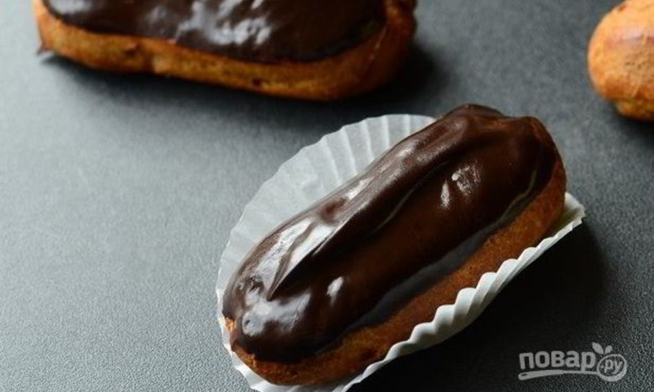 Рецепт классических заварных пирожных