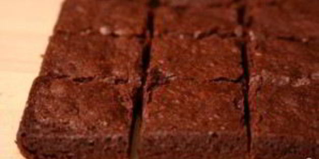 кофейно-шоколадные пирожные с грецкими орехами