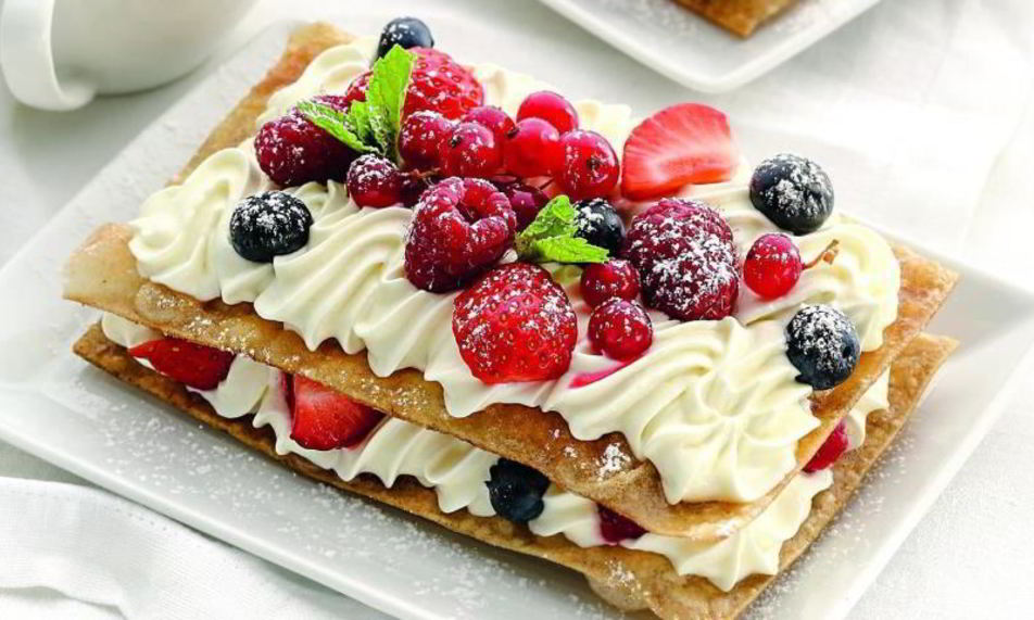 Рецепт лазанья-пирожное