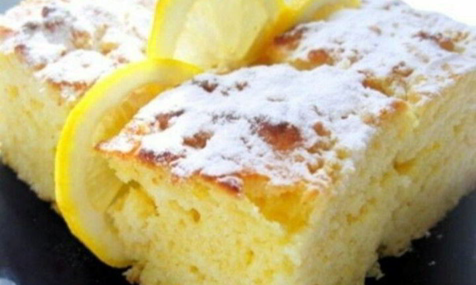 Рецепт легкие лимонные пирожные