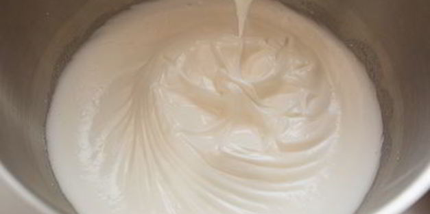 маковое пирожное с апельсиновым кремом