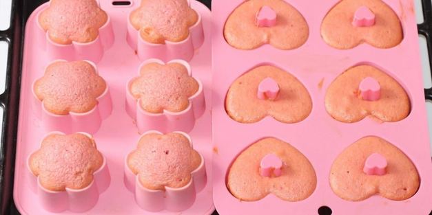 малиново-ореховое пирожное