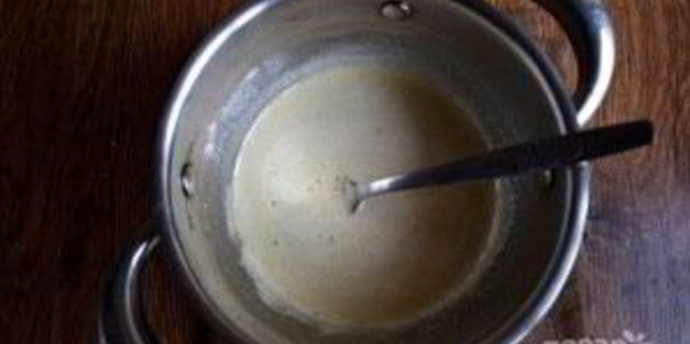 медовое пирожное с начинкой