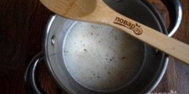 медовое пирожное с начинкой