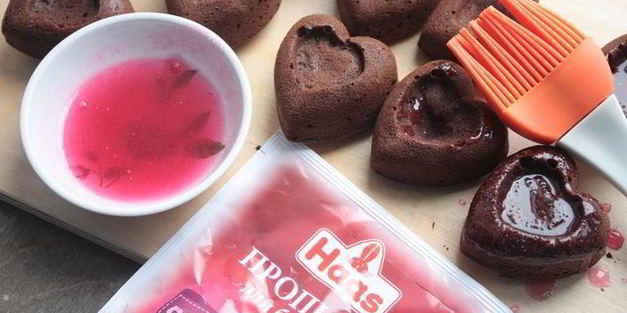 мини-пирожные черный лес