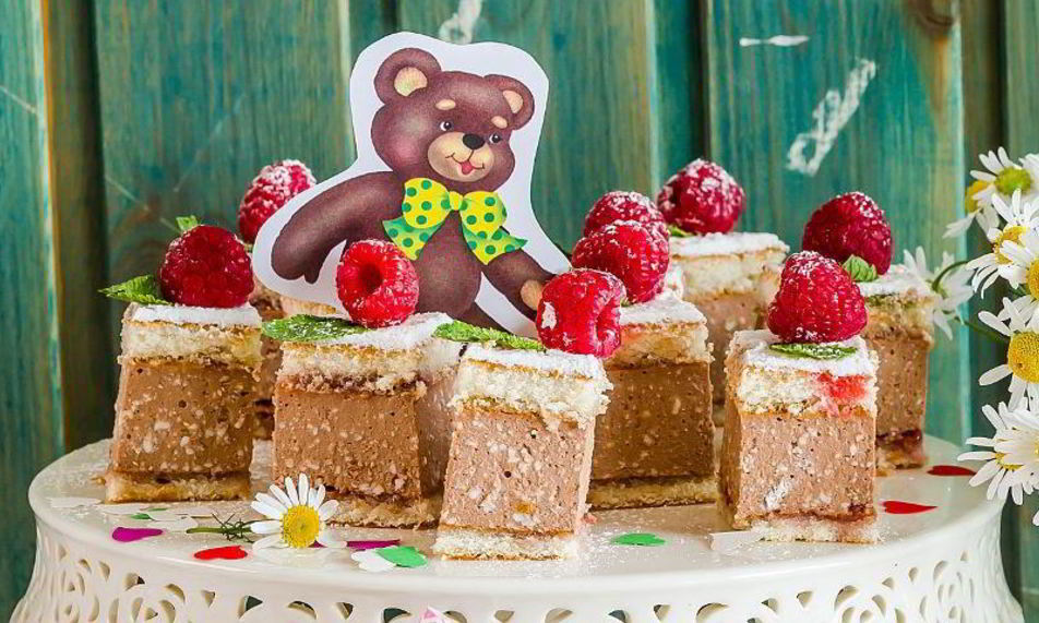 Рецепт мини-пирожные для детского праздника