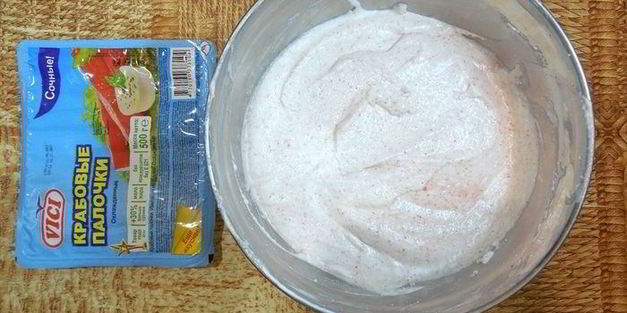 муссовое пирожное экзотический краб