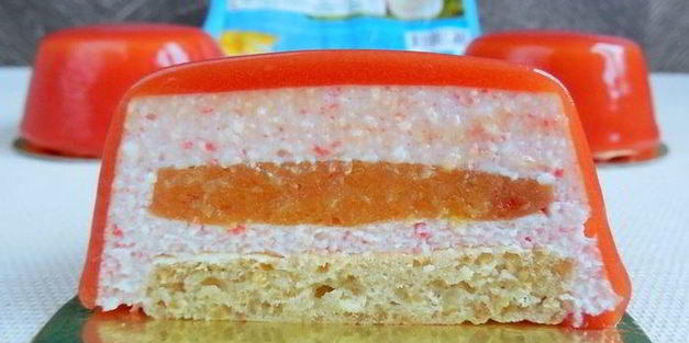 муссовое пирожное экзотический краб