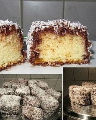 Нежное шоколадное пирожное