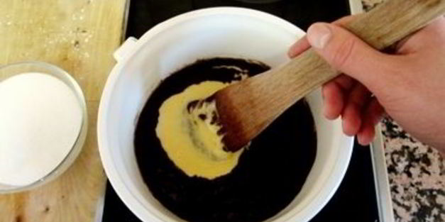 очень апельсиновый брауни