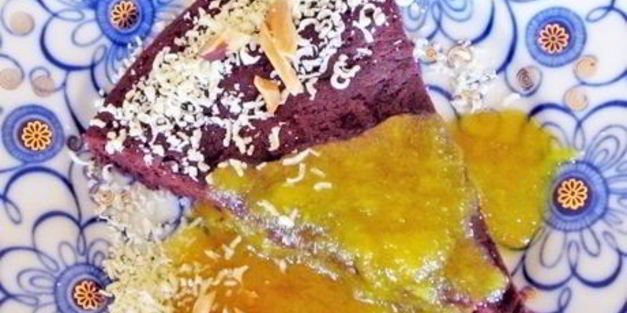 очень апельсиновый брауни