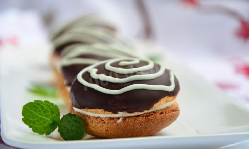 Рецепт пирожное буше бисквитное