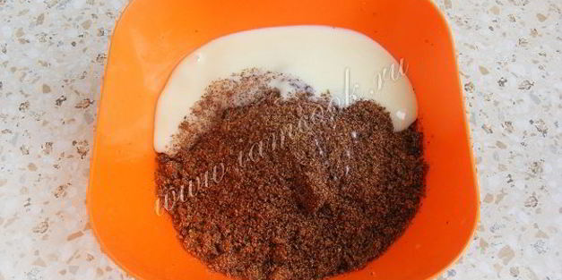 пирожное картошка из бисквита