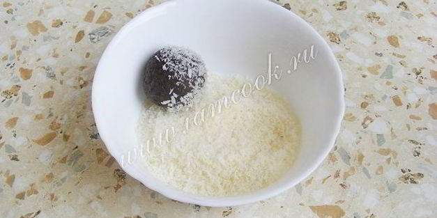 пирожное картошка из бисквита