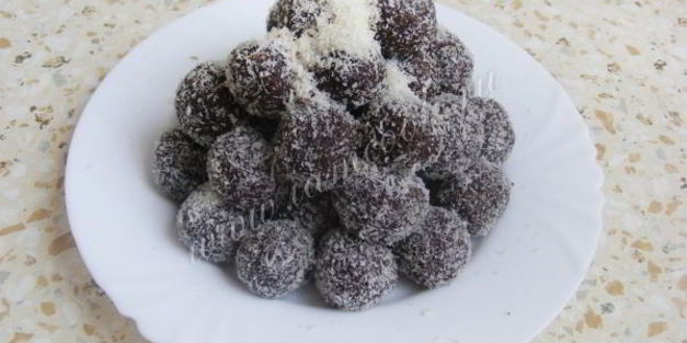 пирожное картошка из бисквита