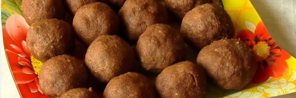 Пирожное Картошка из сухарей