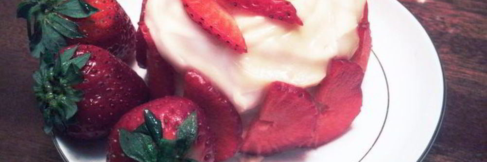 Пирожное Клубничка