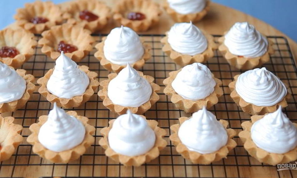 Рецепт пирожное корзиночки