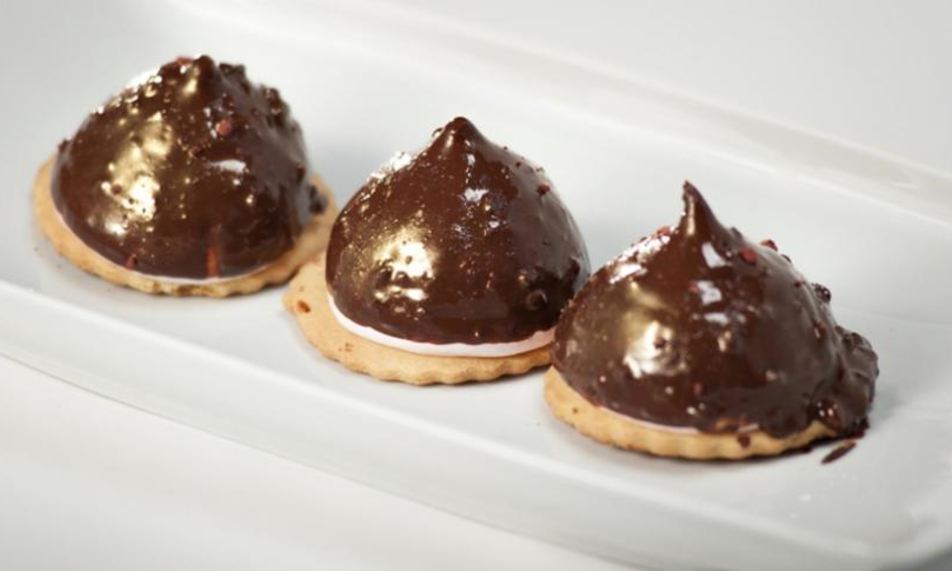 Рецепт пирожное малиновые облака