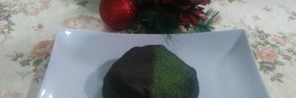 Пирожное новогоднее