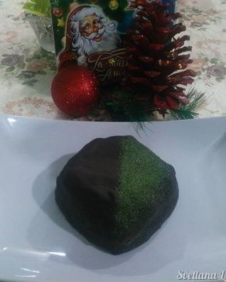 Пирожное новогоднее