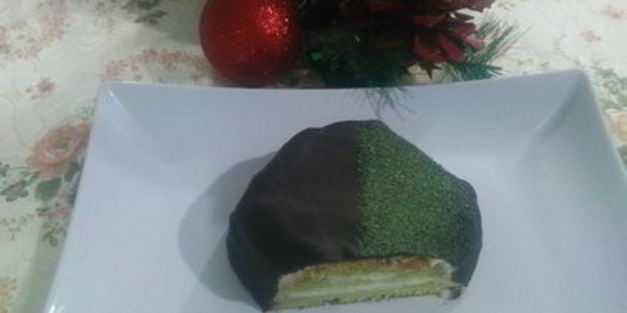 пирожное новогоднее