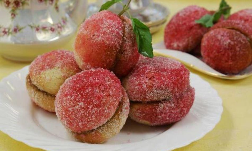 Рецепт пирожное персик на десерт