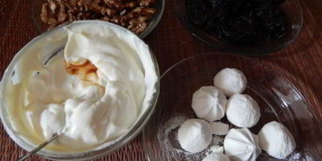 пирожное с черносливом эдем