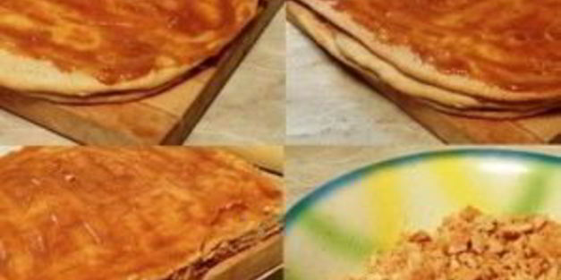 пирожное с вареной сгущенкой