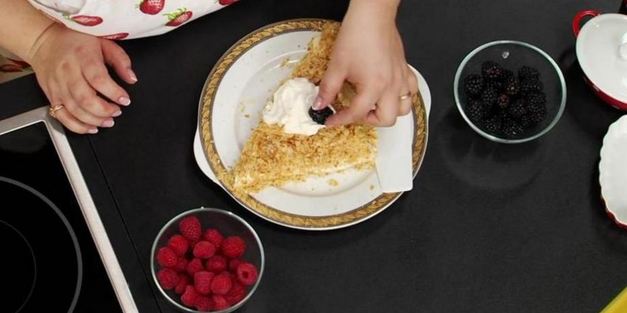 пирожное треуголка наполеона