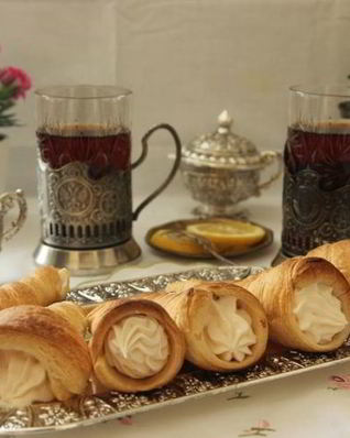 Пирожное Трубочка с кремом