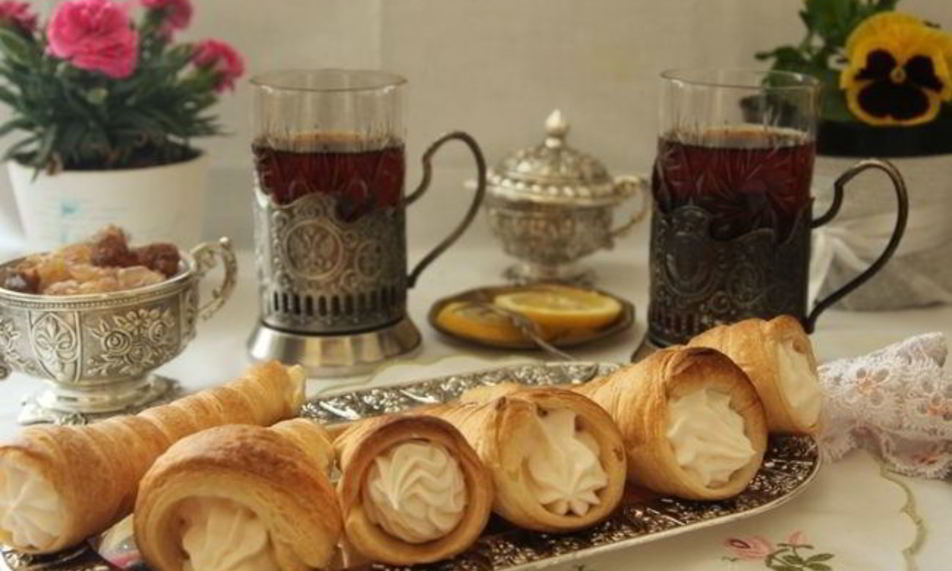 Рецепт пирожное трубочка с кремом