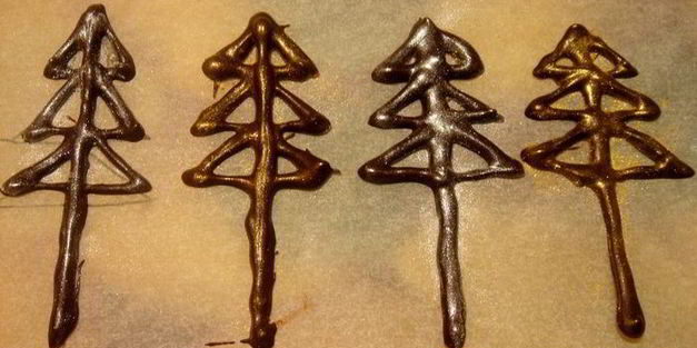 пирожноеновогодние елки