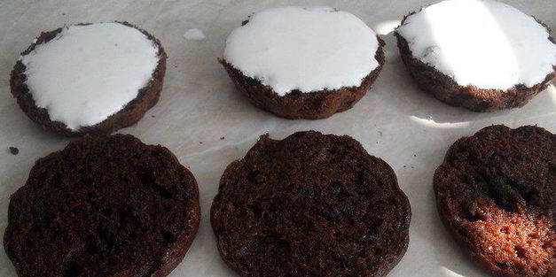 пирожные черно-белое искушение