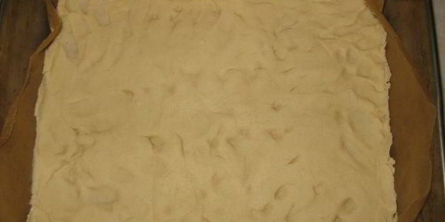 пирожные лимонные квадратики