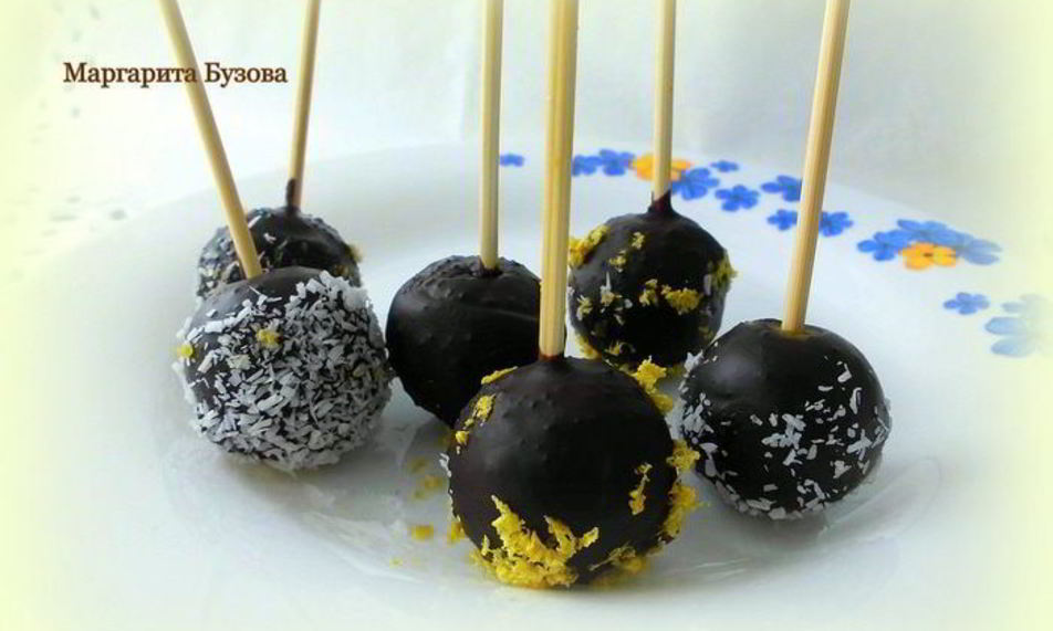 Рецепт пирожные на палочке