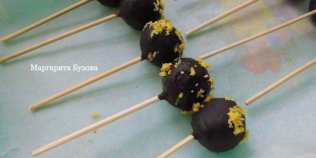 пирожные на палочке