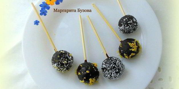 пирожные на палочке