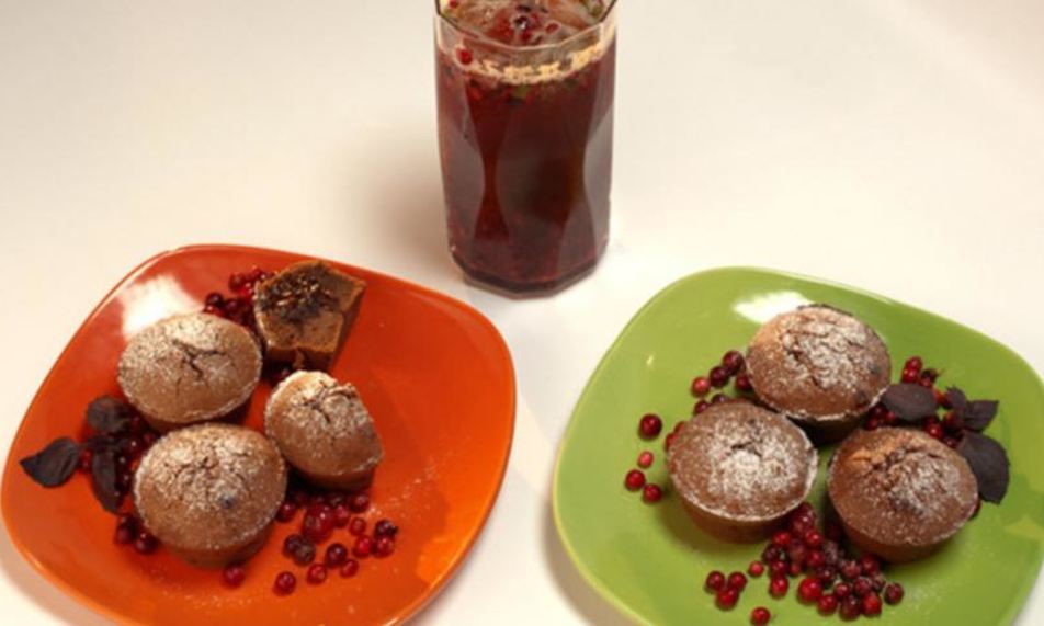 Рецепт пирожные с горячим шоколадом