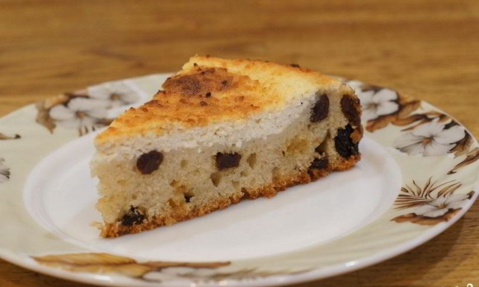 Рецепт пирожные с изюмом