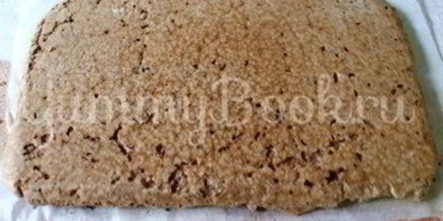 пирожные шоколадное безе с орехами