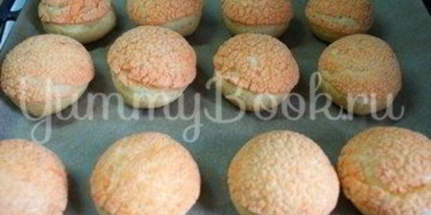 пирожные шу с апельсиново-творожной начинкой