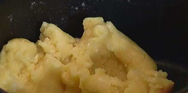 пирожные шу с миндальными хлопьями