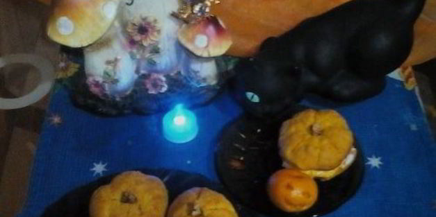 пирожные ведьмины тыквочки