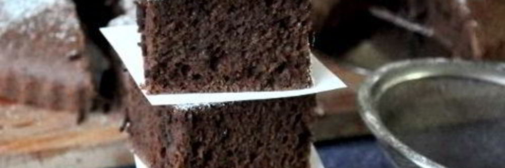 Постный брауни