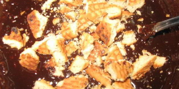 шоколадно-кокосовые пирожные