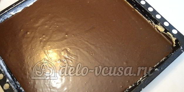 шоколадное пирожное