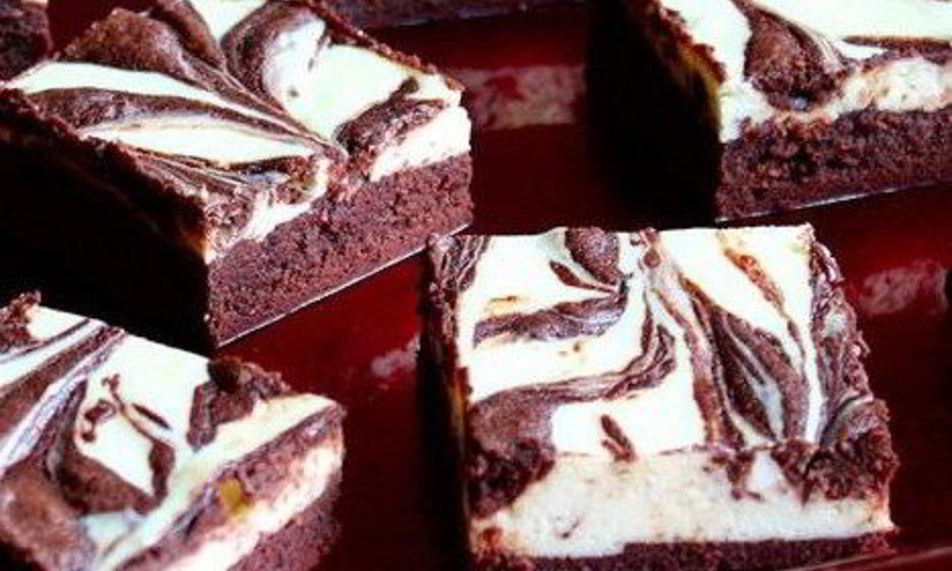 Рецепт шоколадный брауни с маскарпоне